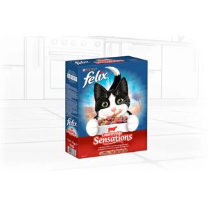 Felix 12397261 Nourriture pour chats - Bœuf, Poulet, Légumes - 1kg - Publicité Felix 12397261 Nourriture pour chats - Bœuf, Poulet, Légumes - 1kg - Publicité