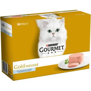 Gourmet Gold Ocean Fish Mousse - Nourriture Humide pour Chats - Publicité Gourmet Gold Ocean Fish Mousse - Nourriture Humide pour Chats - Publicité