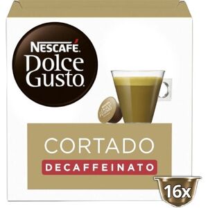 Nescafé Dolce Gusto Cortado Descafeinado - coffee capsule - Publicité Nescafé Dolce Gusto Cortado Descafeinado - coffee capsule - Publicité