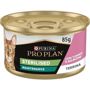 Purina Pro Plan Gesteriliseerde Kattenvoeding Zalm en Tonijn 24x85g Purina Pro Plan Gesteriliseerde Kattenvoeding Zalm en Tonijn 24x85g