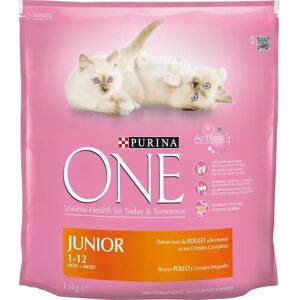 Purina One Poulet & Céréales Complètes Junior - Nourriture pour Chatons - Publicité Purina One Poulet & Céréales Complètes Junior - Nourriture pour Chatons - Publicité