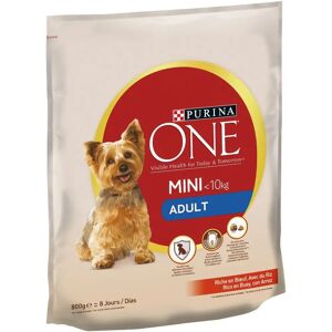 Purina One Mini Nourriture pour Chiens Races Petites - Croquettes - Publicité Purina One Mini Nourriture pour Chiens Races Petites - Croquettes - Publicité
