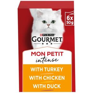 Gourmet Mon Petit Cat Food Poultry Fish 48x50g - Wet Food Gourmet Mon Petit Cat Food Poultry Fish 48x50g - Wet Food