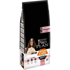 Purina OptiDerma Medium & Large Volwassen 7+ Gevoelige huid zalm - 14kg Purina OptiDerma Medium & Large Volwassen 7+ Gevoelige huid zalm - 14kg