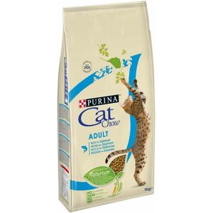 Purina Cat Chow Adulte au Saumon - Croquettes pour chat - Publicité Purina Cat Chow Adulte au Saumon - Croquettes pour chat - Publicité