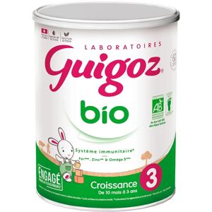 Lait de Croissance Bio Guigoz 10-36 Mois - Soutien Développement Cerveau & Immunitaire - Publicité Lait de Croissance Bio Guigoz 10-36 Mois - Soutien Développement Cerveau & Immunitaire - Publicité