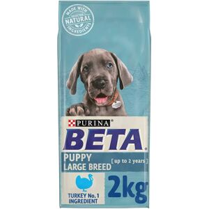 Beta Puppy Large Breed Turkey Dog Food - 2kg Beta Puppy Large Breed Turkey Dog Food - 2kg