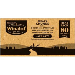 Winalot Dog Food Meaty Chunks in Gravy - Dog Food Winalot Dog Food Meaty Chunks in Gravy - Dog Food