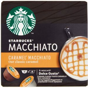 Starbucks Caramel Macchiato Coffee Pods - Nescafe Dolce Gusto Starbucks Caramel Macchiato Coffee Pods - Nescafe Dolce Gusto