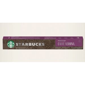 Starbucks Caffè VERONA par Nespresso (10 capsules) - Publicité Starbucks Caffè VERONA par Nespresso (10 capsules) - Publicité
