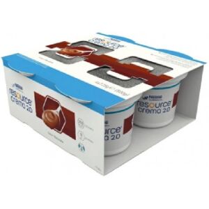 Nestlé Resource Crema 2.0 Chocolate - Pudding - 4x125g Nestlé Resource Crema 2.0 Chocolate - Pudding - 4x125g