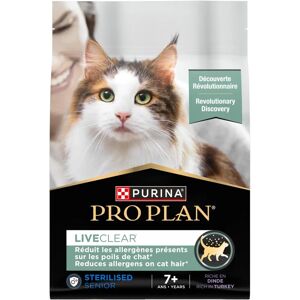 Purina Pro Plan Kissa Liveclear Sterilised Senior 7+ Kalkkuna Kuivaruoka - 2,8kg Purina Pro Plan Kissa Liveclear Sterilised Senior 7+ Kalkkuna Kuivaruoka - 2,8kg