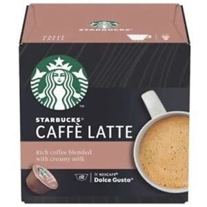 Capsules Caffè Latte Starbucks - 12, 72, 12 DG tasses - Café - Publicité Capsules Caffè Latte Starbucks - 12, 72, 12 DG tasses - Café - Publicité
