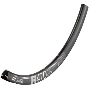 DT Swiss R 470 Scheibenbremsen 20mm Rennradfel - 32H 700c Schwarz DT Swiss R 470 Scheibenbremsen 20mm Rennradfel - 32H 700c Schwarz