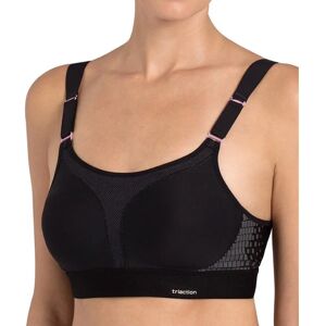 Triumph Womens Triaction Extreme Lite Sports Bra - Black - Size 32E - Supportive, Lightweight, Adjustable Triumph Womens Triaction Extreme Lite Sports Bra - Black - Size 32E - Supportive, Lightweight, Adjustable