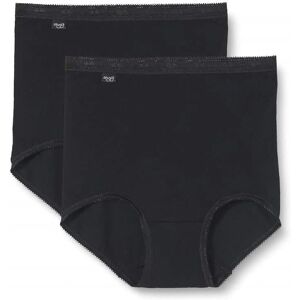 Sloggi Basic Maxi Slip 2-Pack - musta Sloggi Basic Maxi Slip 2-Pack - musta