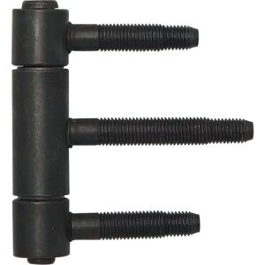 SFS - Herkula-Band 3-teilig - Ø 20 mm - Stahl schwarz brüniert - Ferrure de porte - Publicité SFS - Herkula-Band 3-teilig - Ø 20 mm - Stahl schwarz brüniert - Ferrure de porte - Publicité