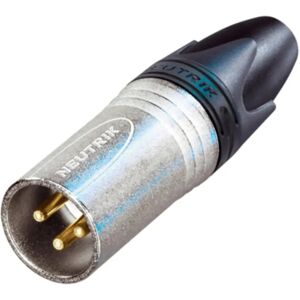 Neutrik NC3MXX-EMC XLR-kontakt - Silver, 3stift, Han Neutrik NC3MXX-EMC XLR-kontakt - Silver, 3stift, Han