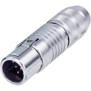 Neutrik MSCM12 12-pin Connector - MultiPin, Gold Contacts, Push-Pull Lock Neutrik MSCM12 12-pin Connector - MultiPin, Gold Contacts, Push-Pull Lock