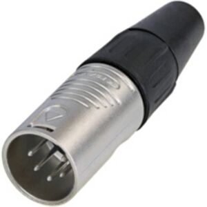 Rean AV RC5M Nickel XLR Stecker - 5-polig - Gerade - Audio Rean AV RC5M Nickel XLR Stecker - 5-polig - Gerade - Audio