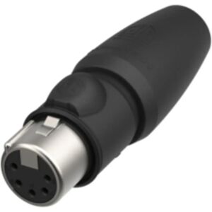 Neutrik NC5FX1-TOP-14 XLR Hunnforbindelse Udendørs - IP65, Guldoverflade Neutrik NC5FX1-TOP-14 XLR Hunnforbindelse Udendørs - IP65, Guldoverflade