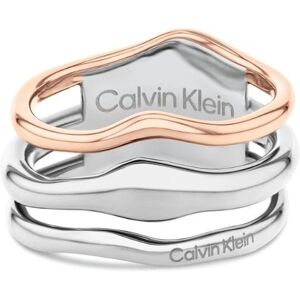 Calvin Klein Inel bicolor la modă de oțel pentru femei - Women’s Steel Ring Calvin Klein Inel bicolor la modă de oțel pentru femei - Women’s Steel Ring