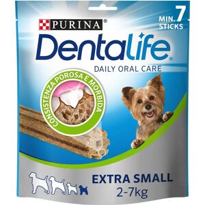 Purina Dentalife Canine Extra Small - Collations pour chiens - Publicité Purina Dentalife Canine Extra Small - Collations pour chiens - Publicité