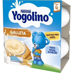 Nestlé Yogolino Galleta 4x100g - Postre lácteo Nestlé Yogolino Galleta 4x100g - Postre lácteo