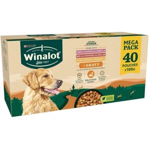 Winalot Sunday Dinner Mixed in Gravy Dog Food - Dog Food Winalot Sunday Dinner Mixed in Gravy Dog Food - Dog Food