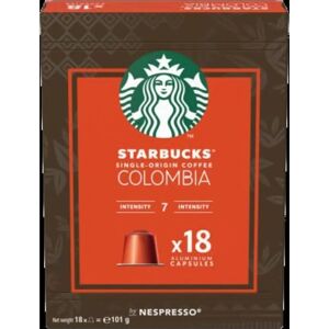 Capsules Nespresso Starbucks Colombie - 18 pièces - Publicité Capsules Nespresso Starbucks Colombie - 18 pièces - Publicité