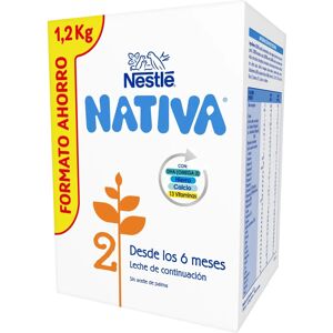 Nestlé Nativa 2 Leche de bebé 1,2kg - Leche de continuación - Desde 6 meses Nestlé Nativa 2 Leche de bebé 1,2kg - Leche de continuación - Desde 6 meses