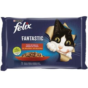 Purina Felix Pack Ahorro Carne en Gelatina para Gatos 2.04kg Purina Felix Pack Ahorro Carne en Gelatina para Gatos 2.04kg