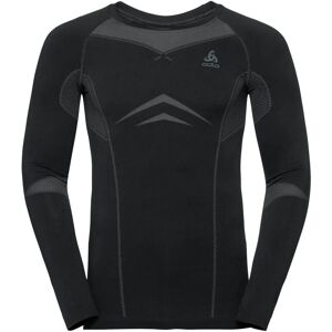 Odlo Performance Evolution Warm Top Termic - Negru/Grafit Gri Odlo Performance Evolution Warm Top Termic - Negru/Grafit Gri