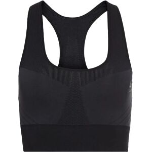 Odlo Womens Seamless Medium Ceramicool Sports Bra - Black Odlo Womens Seamless Medium Ceramicool Sports Bra - Black