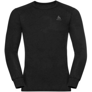 Odlo Modell 3XL - Recyceltes Thermoshirt langarm - Schwarz Odlo Modell 3XL - Recyceltes Thermoshirt langarm - Schwarz