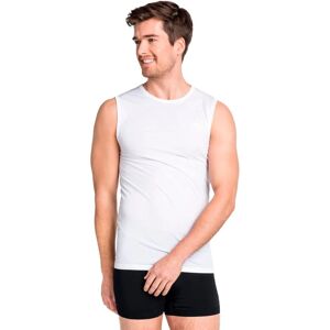Odlo White Performance X-Light Crew Neck Singlet - Muscle Shirt Odlo White Performance X-Light Crew Neck Singlet - Muscle Shirt