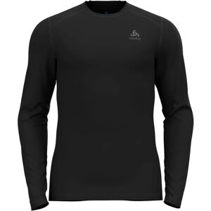 Odlo Mens Top Crew Neck LS Fundamentals Active Baselayer - Baselayer Odlo Mens Top Crew Neck LS Fundamentals Active Baselayer - Baselayer