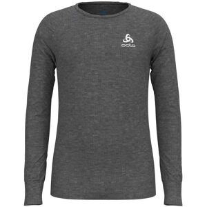 Odlo Kids Activewear Steel Grey Melange - Kids - Crew Neck L/S - Active Warm Eco Odlo Kids Activewear Steel Grey Melange - Kids - Crew Neck L/S - Active Warm Eco
