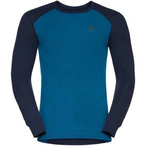 Odlo Active Warm Eco Base Layer Set - Men's Blue XXL Odlo Active Warm Eco Base Layer Set - Men's Blue XXL