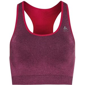 Odlo Paradise Pink Melange Seamless Medium Ceramicool Sports Bra - Women Odlo Paradise Pink Melange Seamless Medium Ceramicool Sports Bra - Women