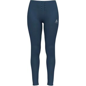 Odlo Essential Tights - Running Pants - Women Blue Wing Teal S Odlo Essential Tights - Running Pants - Women Blue Wing Teal S