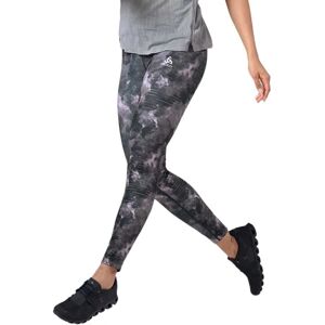 Odlo Zeroweight XS Reflective Print Running Tights - Women Odlo Zeroweight XS Reflective Print Running Tights - Women