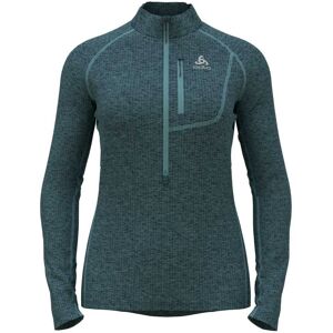 Odlo Tencia Blue Mid Layer Jacket - Women Odlo Tencia Blue Mid Layer Jacket - Women