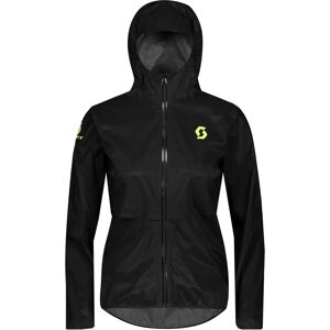 Scott RC Run Waterproof Jacket - Black / Yellow - Water Resistant Scott RC Run Waterproof Jacket - Black / Yellow - Water Resistant