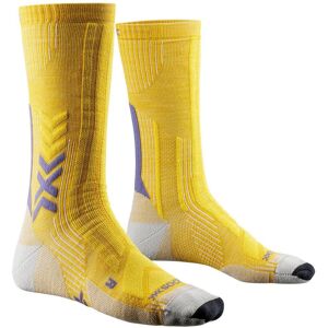 Xsocks Trekking Merino Crew Socks - Yellow - Sport Socks Xsocks Trekking Merino Crew Socks - Yellow - Sport Socks