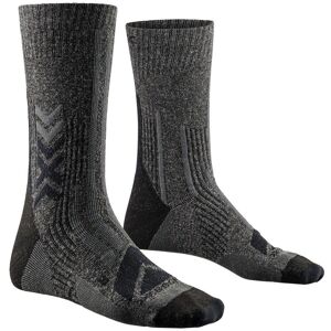 X-Bionic X-SOCKS HIKE PERFORM MERINO CREW - Black/Charcoal - Socks X-Bionic X-SOCKS HIKE PERFORM MERINO CREW - Black/Charcoal - Socks