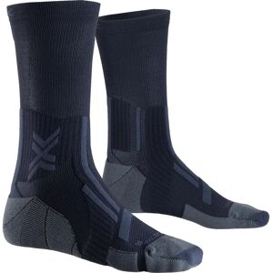 X-Bionic X-SOCKS TRAILRUN PERFORM CREW - Black/Charcoal - Sports Socks X-Bionic X-SOCKS TRAILRUN PERFORM CREW - Black/Charcoal - Sports Socks