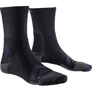 X-Socks Bike Expert Crew - Black/Charcoal Sports Socks X-Socks Bike Expert Crew - Black/Charcoal Sports Socks