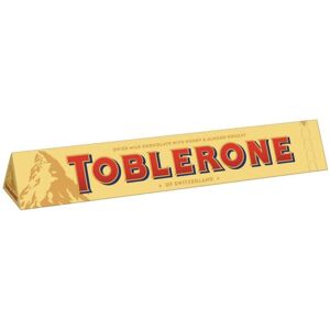 Toblerone Milk Chocolate - Swiss-made, 100g, Triangular shape Toblerone Milk Chocolate - Swiss-made, 100g, Triangular shape