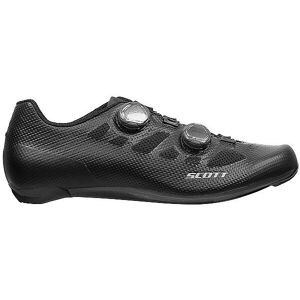 Chaussures de Cyclisme Route Scott Vertec BOA - Noir/Argent - Publicité Chaussures de Cyclisme Route Scott Vertec BOA - Noir/Argent - Publicité